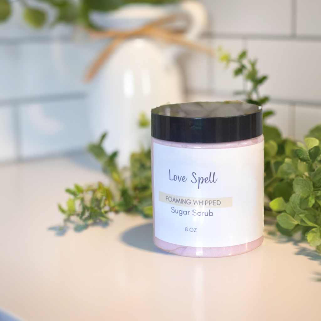 Foaming Whipped Sugar Scrub