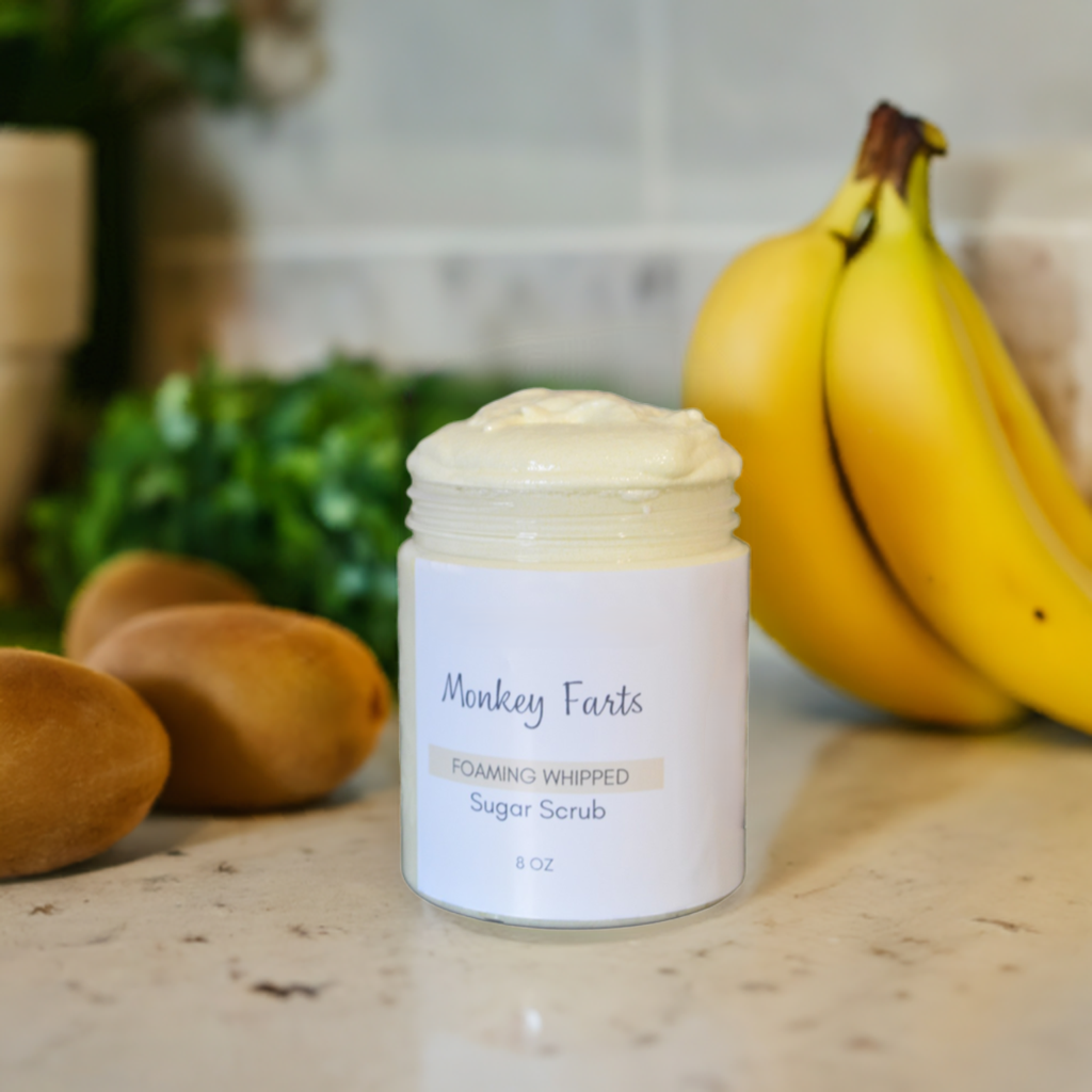 Foaming Whipped Sugar Scrub