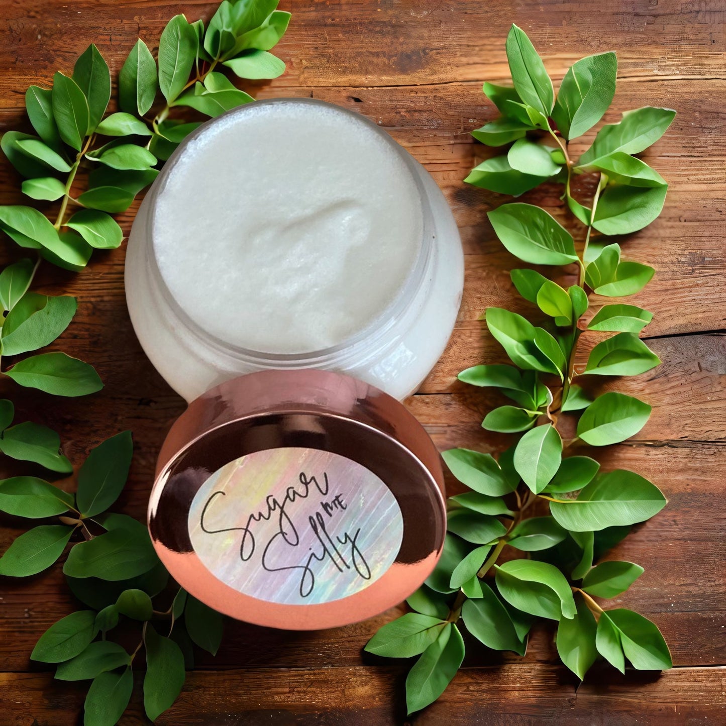 Honeysuckle Foaming Whipped Sugar Scrub