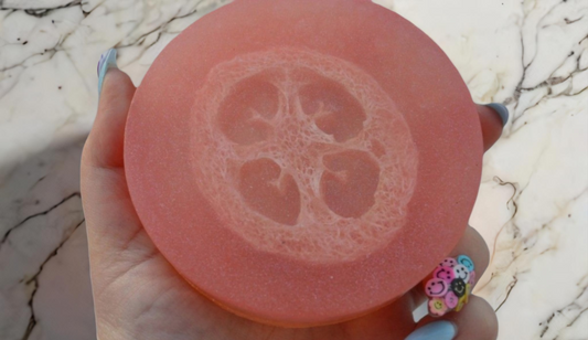 Natural Loofah Soap Bar